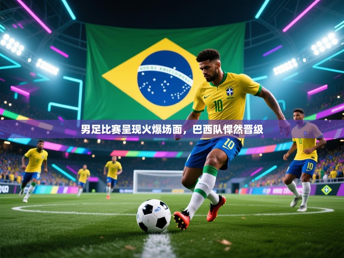 男足比赛呈现火爆场面，巴西队悍然晋级  第2张